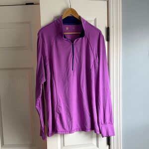 Xersion Vibrant Purple Activewear Top